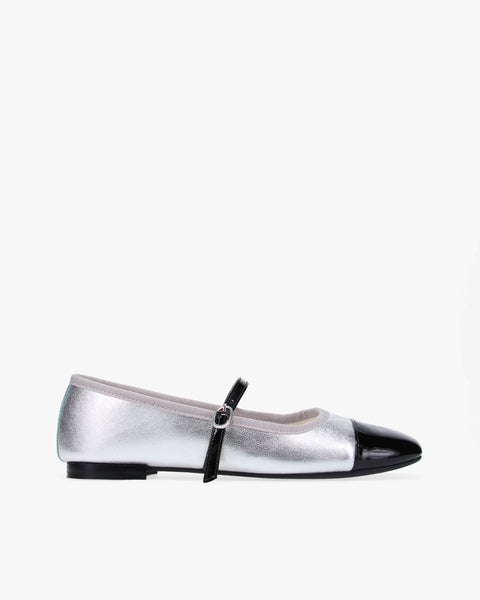 repetto Catherine Ballerinas 39.5 シルバー Cendrillon Ballet Flats Silver | Repetto
