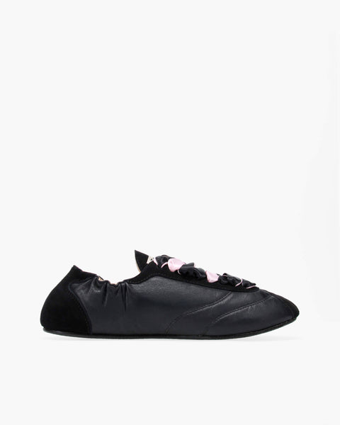 Silk Sneakers Black | Repetto
