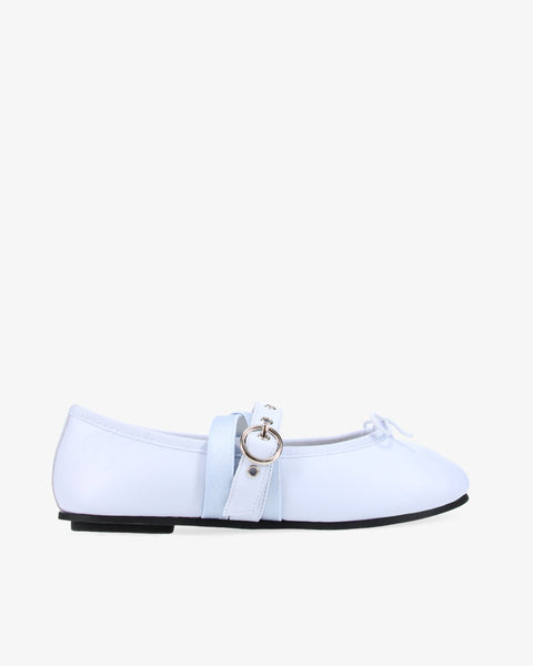 Ballet Twist Mary Janes Polar Blue | Repetto