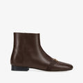 Bottines Phoebe - nœud métal plate