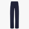 Viscose jazz pants with fold over waistband