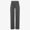 Viscose jazz pants with fold over waistband