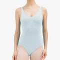Leotard -  gathered front and back neckline