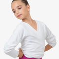 Polar fleece wrap-over