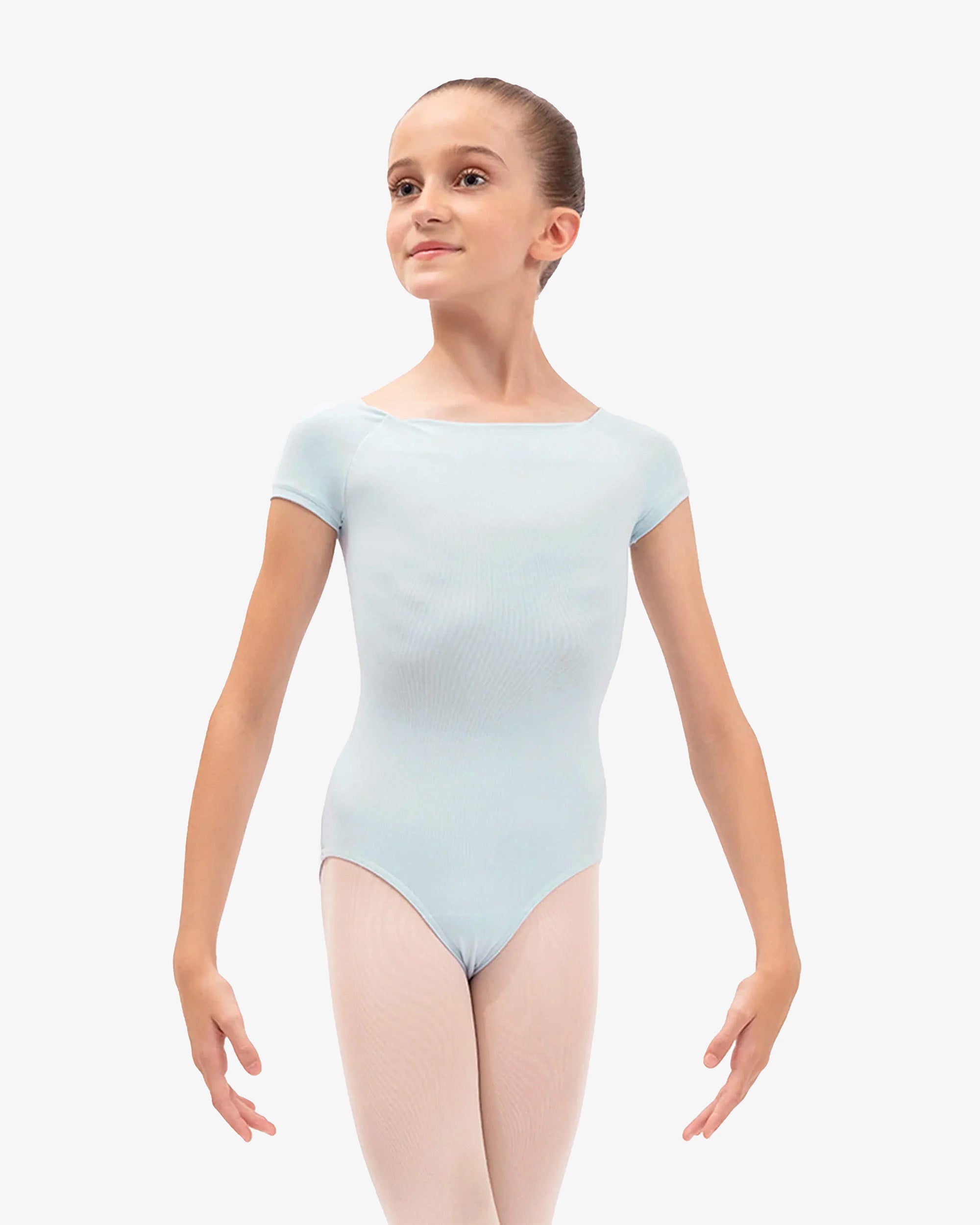 Short sleeve leotard