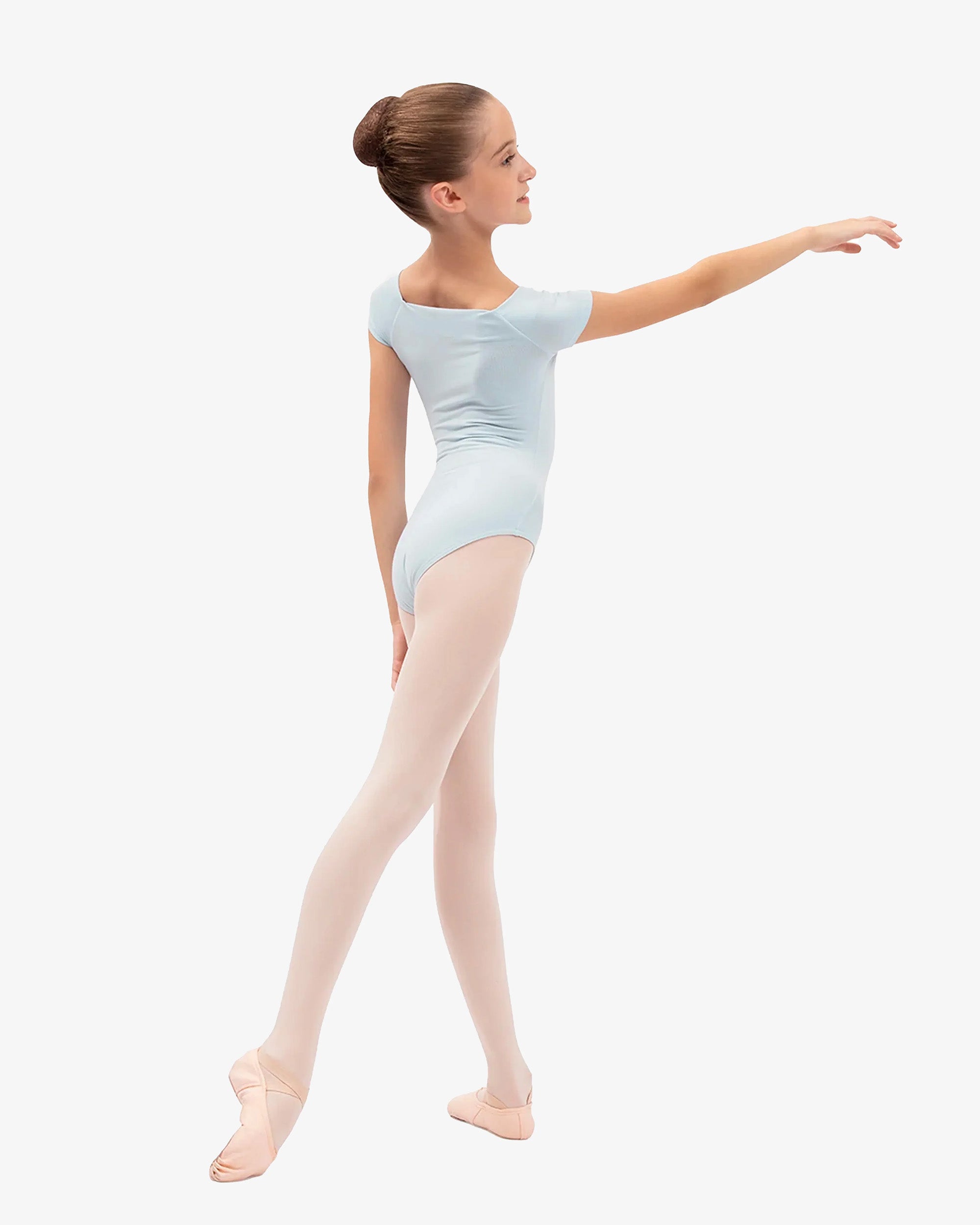 Short sleeve leotard