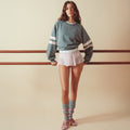 Sweatshirt satin