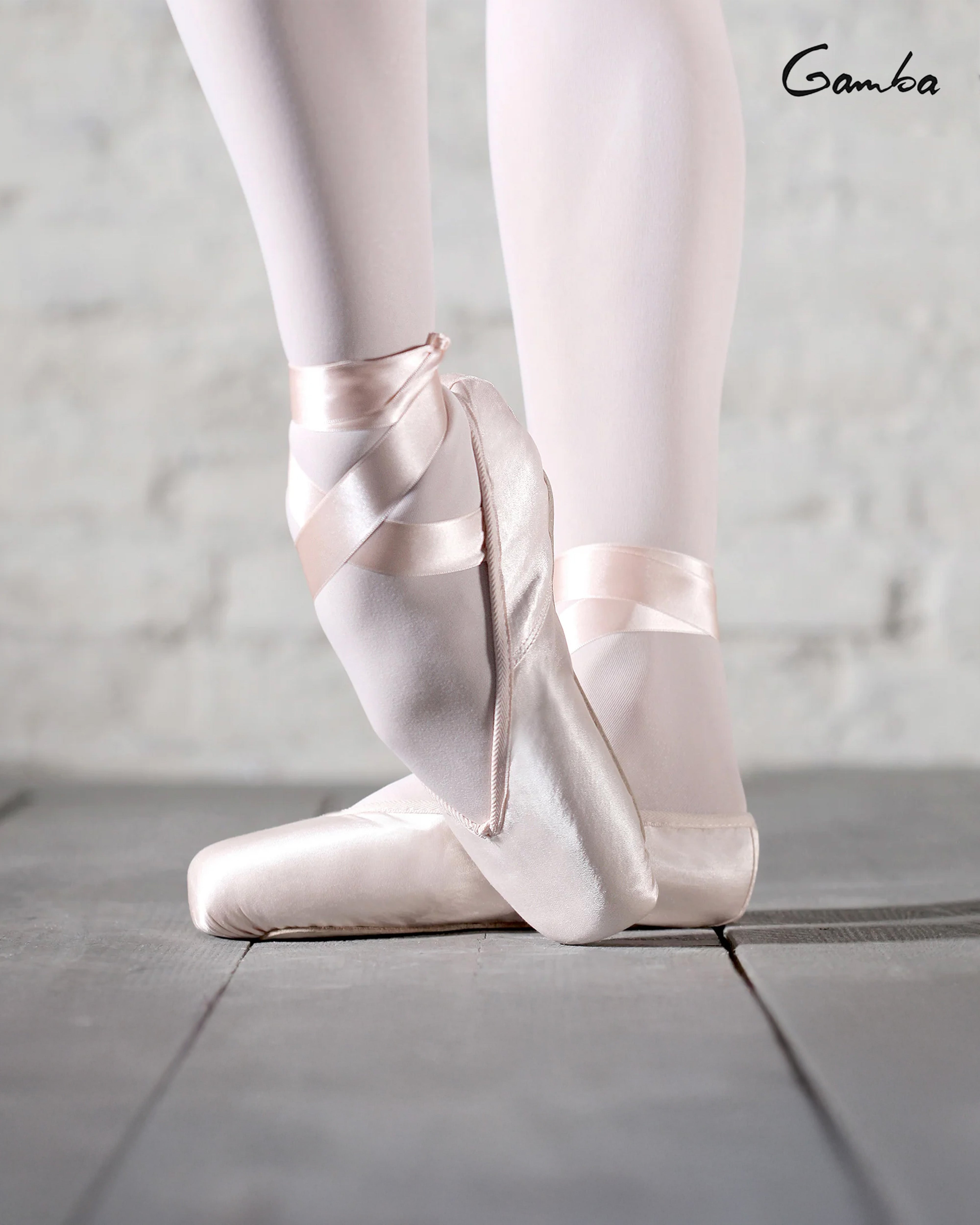 Gamba G93 pointe shoes - Large box Medium sole
