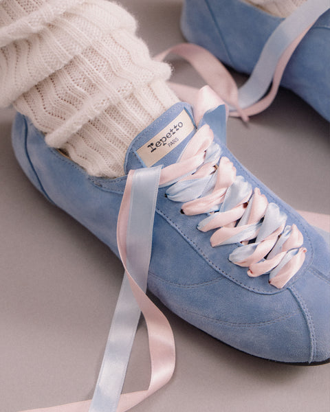reppeito ブルーバレエシューズ 38 バレリーナ | ウィメンズ | シューズ | Repetto（レペット）日本公式
