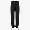 Viscose jazz pants with fold over waistband