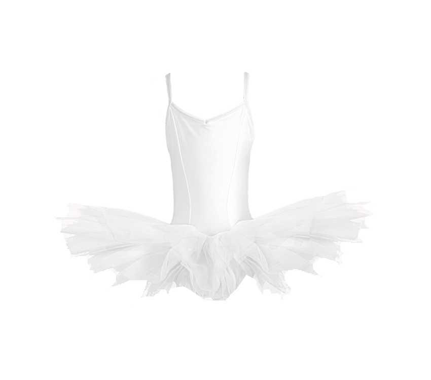 Tutu court en tulle Blanc Repetto