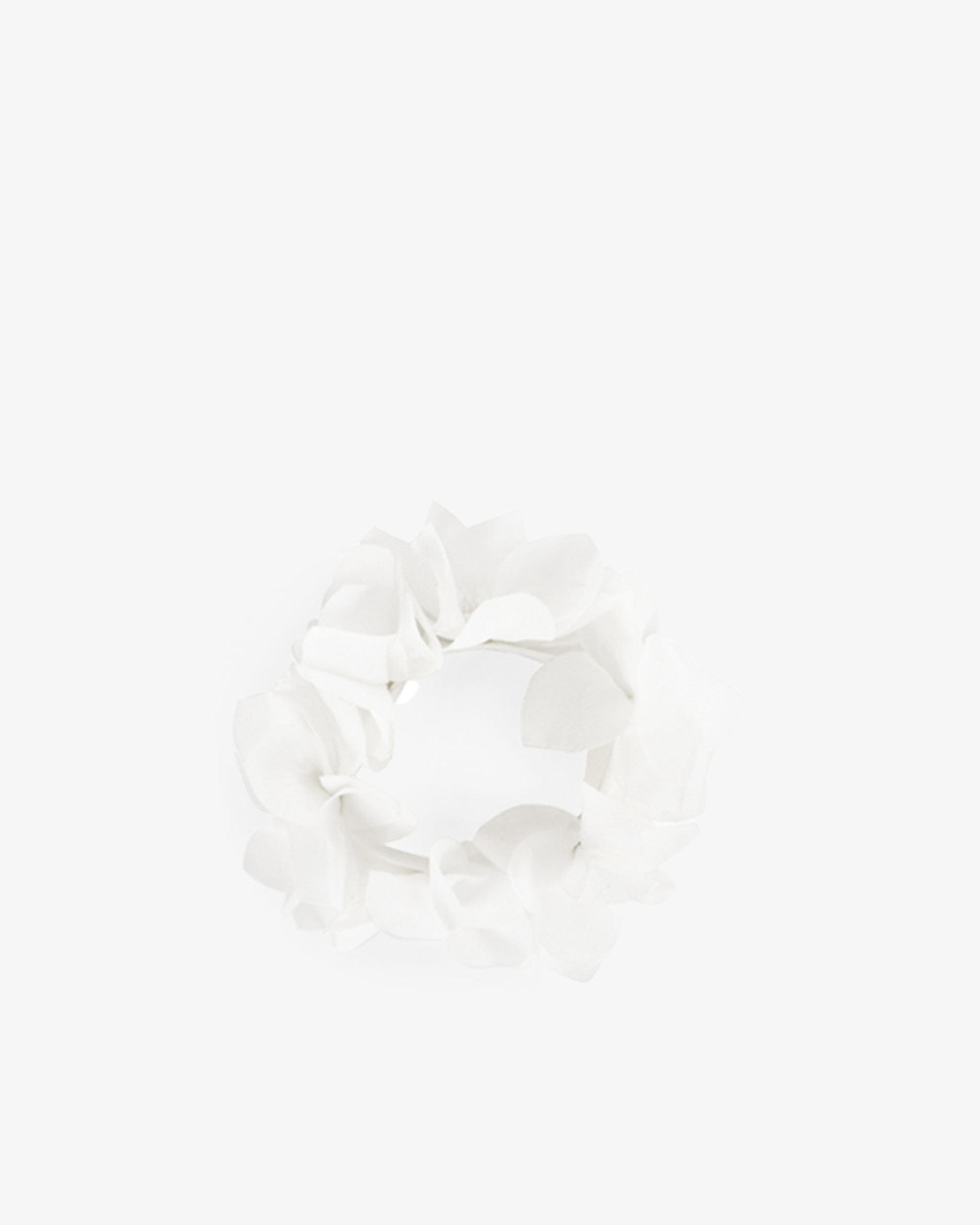 Élastique fleur Blanc