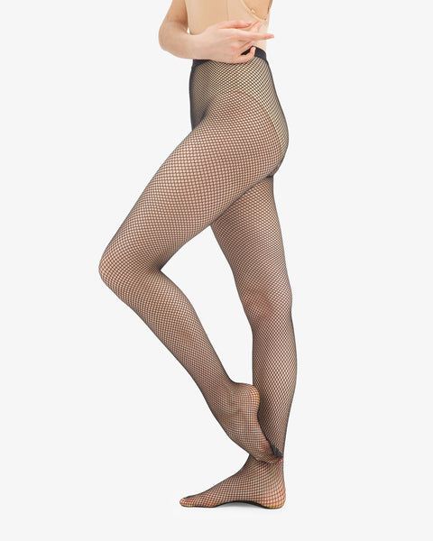 japanese amateur stockings Repetto Paris | Net footed tights | Color Black