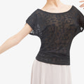 T-shirt transparence Repetto Noir
