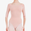 Justaucorps manches 3/4 Nude