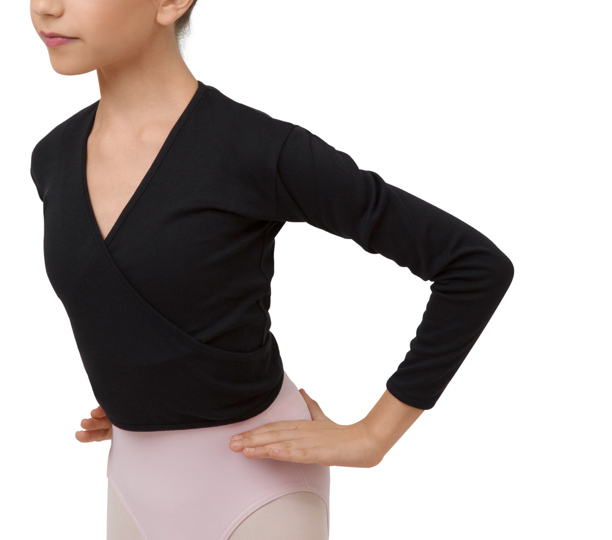 Cache-cœur Noir|Repetto Paris