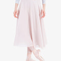 Jupe en mousseline réversible Rose et gris