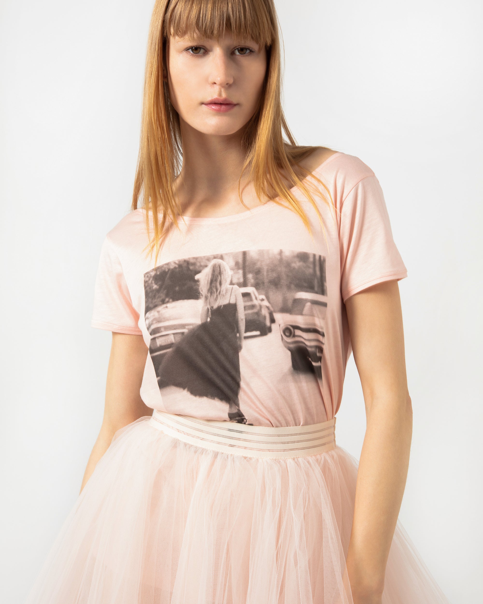 T-shirt Ballet urbain Rose nude