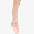 Demi-pointes bi-semelles Rose pétale