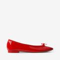 Ballerines Cendrillon - Vegan Rouge flamme