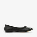 Ballerines Flora cuir Noir